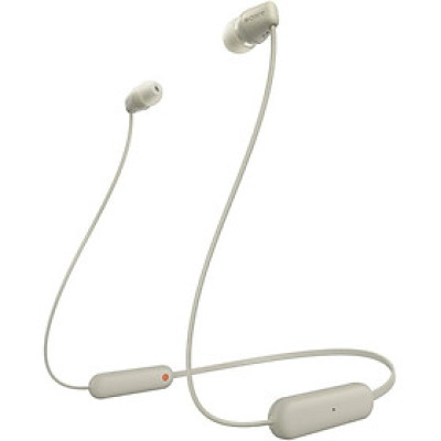 Tai Nghe Nhét Tai Bluetooth Chống Nước Sony WI-C100 - hàng chính hãng