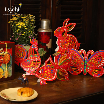 Lồng đèn Trung Thu Happy Kibu - Lồng đèn trang trí "Ký ức tuổi thơ" hình Cá (size lớn)