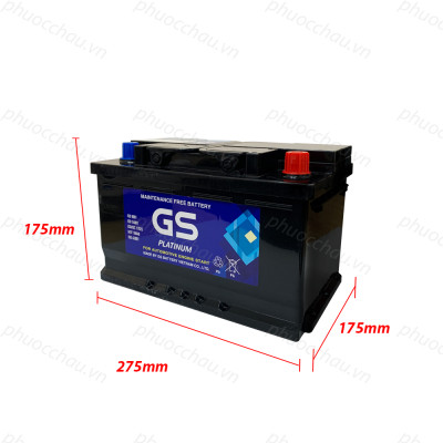 Bình Ắc Quy 12V-70Ah, Ắc Quy Ô Tô GS MF DIN70L-LBN
