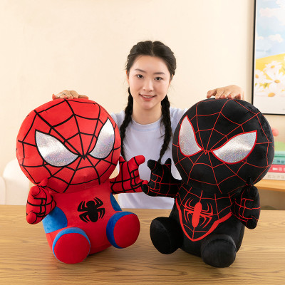 Gấu bông siêu anh hùng người nhện (Spiderman) 25cm-->50cm mẫu mới 2 màu đỏ đen siêu hot siêu cute cho bé, hàng xịn cao cấp loại 1 an toàn cho trẻ nhỏ
