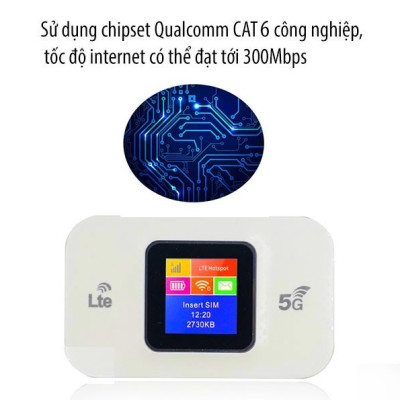 Bộ Phát Sóng WiFi Tốc Độ Cao H809Pro 4G/5G LTE 150Mbps MH LED 1.44