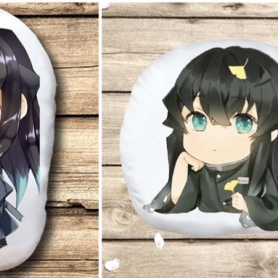 Gấu bông Muichiro Tokito-Kimetsu no Yaiba in 2mặt