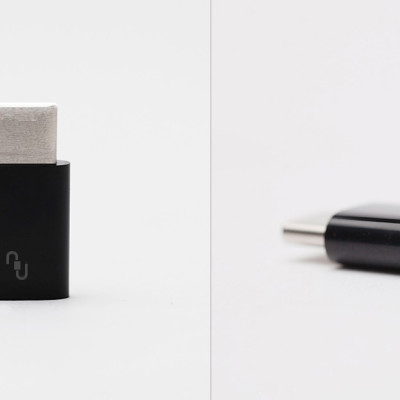 Đầu chuyễn Micro Usb sang Type C nhỏ gọn, chất liệu nhựa ABS ( hàng chính hãng)