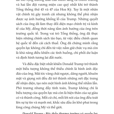 Sách - Những Bộ Óc Tỷ Đô - Donald Trump - Bậc Thầy Thương Trường Và Quyền Lực Nhà Trắng