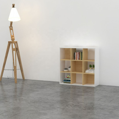 Giá sách đẹp trang trí phòng khách SMLIFE Bowen