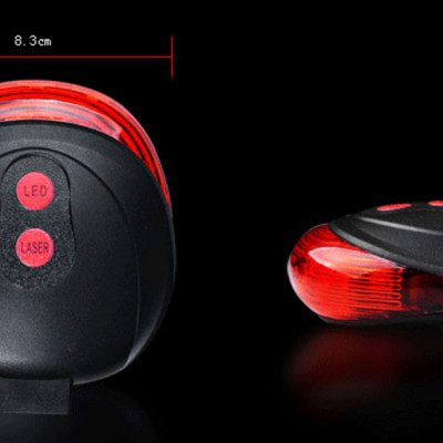 Đèn LED Chiếu Hậu Xe Đạp Cảnh Báo An Toàn Chống Thấm Nước - HENRYSA