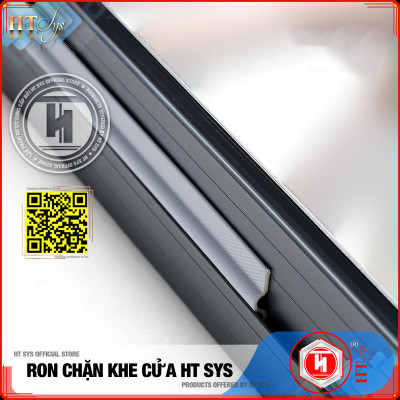 Ron Chặn Khe Cửa HT SYS - Chất Liệu PU Và PE Cải Tiến - Cuộn Ron Chặn Khe Cửa, Chân Cửa, Khung Cửa - Ngăn Gió Lùa, Cách Âm, Chống Bụi, Ngăn Côn Trùng, Chống Thoát Khí Điều Hòa - Hàng Chính Hãng