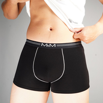 Combo 4 quần lót nam Boxer Bamboo Organic mềm mịn thoáng mát thấm hút mồ hôi MRM Manlywear - Màu Ngẫu Nhiên