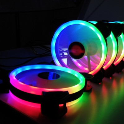 Bộ 3 Quạt + Khiển Coolmoon RGB V2 - Hàng nhập khẩu