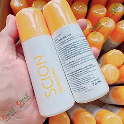 Lăn Khử Mùi SCION Brightening Roll-on 75ml Nhập Thailand- Ngăn Mùi Hôi Nách - Không Làm Ố Áo - Làm Sáng Da Dưới Cánh Tay