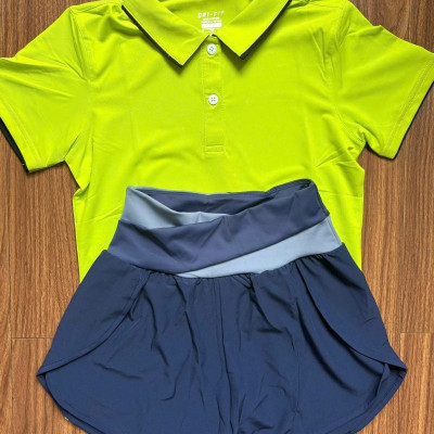 Bộ quần áo thể thao nữ đa năng chạy bộ, tennis, pickeball, yoga,gym,aerobic,zumba...