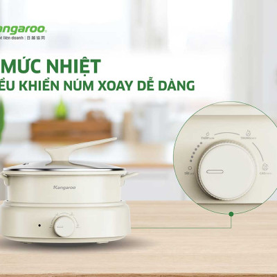 Nồi lẩu đa năng Kangaroo KGEH50N2B - Hàng chính hãng