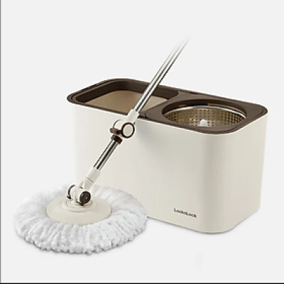 Bộ Cây Lau Nhà Dual Bucket Spin Mop 450x235x240mm - ETM478