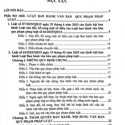 Sách - Luật Ban Hành Các Văn Bản Quy Phạm Pháp Luật - Văn Bản Quy Định Chi Tiết Thi Hành