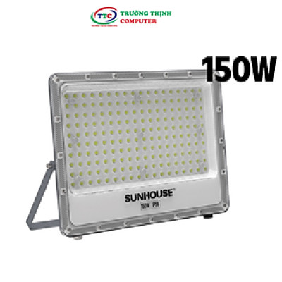 Đèn Pha led ECO Sunhouse 150W SHE-LECPL01 Sử dụng Chip LED ,Tuổi thọ 25.000 giờ