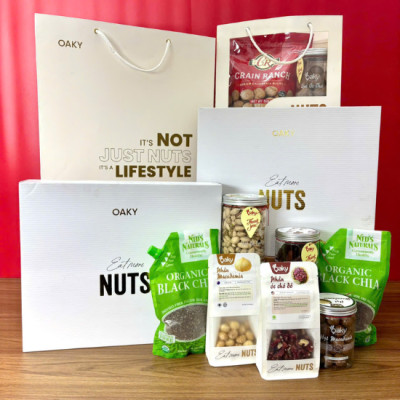 [SET QUÀ TẶNG 20/10] Hạt Dinh Dưỡng Nhập Khẩu Oaky Tặng Bạn Gái, Mẹ, Cô Giáo - #2 Đậm Truyền Thống