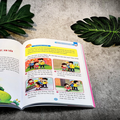 Combo kỹ năng cho bé-Trọn Bộ Kỹ Năng Sống Giúp Trẻ Phát Triển - Rèn Luyện Kỹ Năng Cho Trẻ (Bìa Mềm Hình Ảnh Sinh Động ) VT