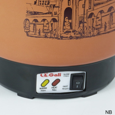 [Chính hãng] Ấm Sắc Thuốc Gali 3.3L GL-1801-NB – Sắc Tự Động, Có Chuông Báo, Bảo Hành 2 Năm