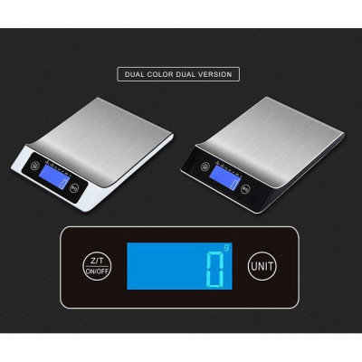 Cân Điện Tử Nhà Bếp 15kg Độ Chia 1g Inox Chống Thấm Nước Siêu Tiện Lợi