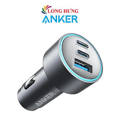 Cốc sạc xe hơi Anker Powerful 1USB 2Type-C 67W PD/QC3.0 A2731 - Hàng chính hãng