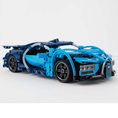 Đồ Chơi Lắp Ráp Xe Đua Chạy Đà Siêu Ngầu - Supercool Pullback Racing Car - Toys&Joys 3305 (473 Mảnh Ghép)