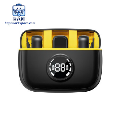 Micro mini không dây hàng chính hãng WiWU 2-in-1 Wi-WM003, Type C + L, hộp sạc tiện lợi