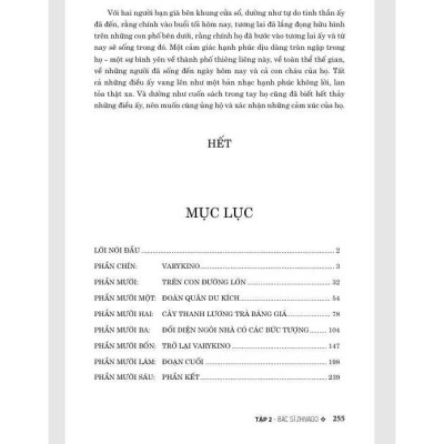 Sách - Combo Bác Sĩ Zhivago - Tập 1+2 (Bộ 2 Cuốn) (Bản Dịch Đầy Đủ Nhất) - HA