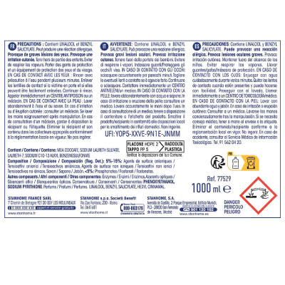 Nước giặt đậm đặc cho đồ trắng và sáng màu từ tự nhiên Stanhome Prime Wash 1000ml