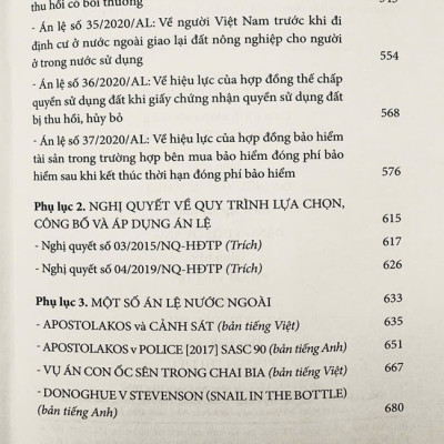 Bình Luận Khoa Học Bản Án Và Án Lệ