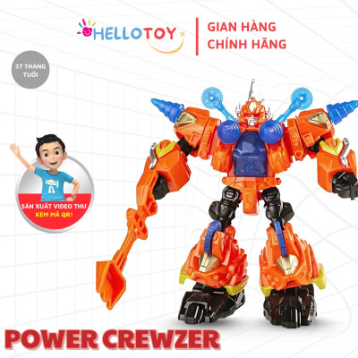 Đồ chơi Robot Little Power Crewzer - Hello Carbot HC-F-007SD cho trẻ em trên 37 tháng tuổi chất liệu nhựa PVC an toàn