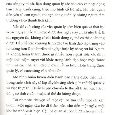 Coaching Salespeople Into Sales Champions - Huấn Luyện Nhân Viên Bán Hàng Trở Thành Nhà Vô Địch Bán Hàng 