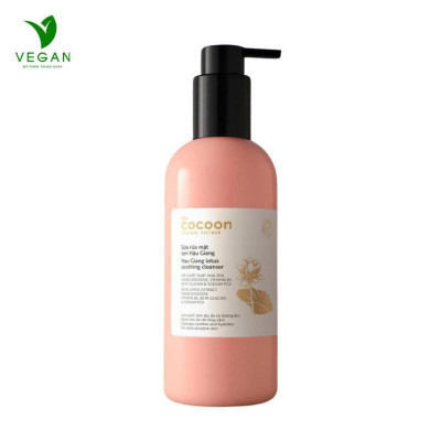 Sữa rửa mặt sen Hậu Giang Cocoon 310ml - Vegan Thuần Chay