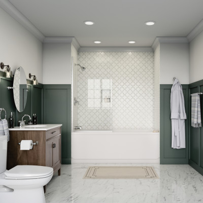 Lô giấy vệ sinh có tấm che Moen - ACC0609 