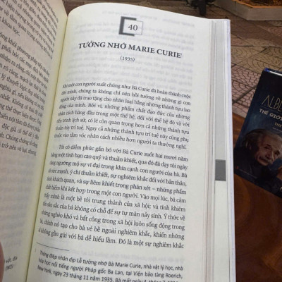 (Combo 2 cuốn bìa cứng) TỪ NHỮNG NĂM SAU CỦA ĐỜI TÔI – THẾ GIỚI NHƯ TÔI THẤY - Albert Einstein – IRED Books