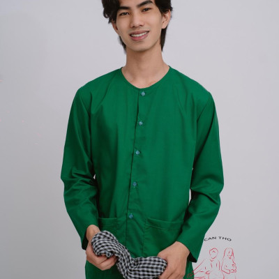 BIGSIZE Bộ bà ba Cate màu xanh lá- Miền tây giá rẻ- Có bộ bà ba Bigsize- Bà ba sỉ toàn quốc, may áo bà ba theo yêu cầu