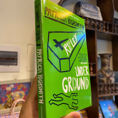 Sách - Ripley Under Ground by Patricia Highsmith |  Crime / Mystery Thriller Fiction / Ngoại văn