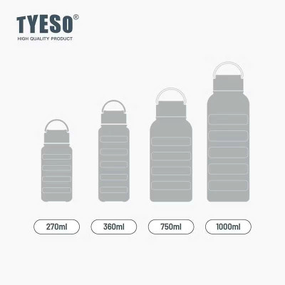 Bình giữ nhiệt TYESO cao cấp, dung tích 750ml và 1000ml - Hàng chính hãng