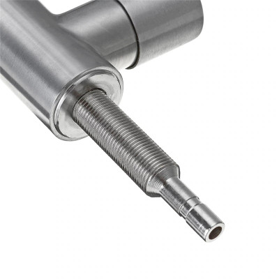 Vòi máy lọc nước R.O, NANO, UF nối nhanh SUS 304 - tặng kèm nối dây 6-6mm