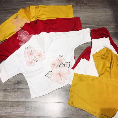 ĐỒ LAM ĐI CHÙA Mẫu Lụa Hoa Gen