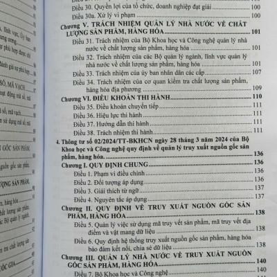Sách Luật Chất Lượng Sản Phẩm, Hàng Hóa sửa đổi, bổ sung năm 2025 (V2615T)