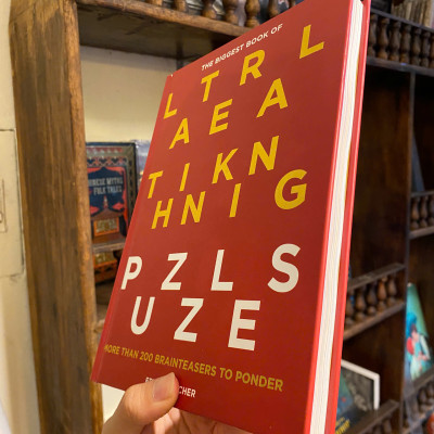 Sách - The Biggest Book of Lateral Thinking Puzzles: 100+ Brainteasers to Ponder by Erwin Brecher