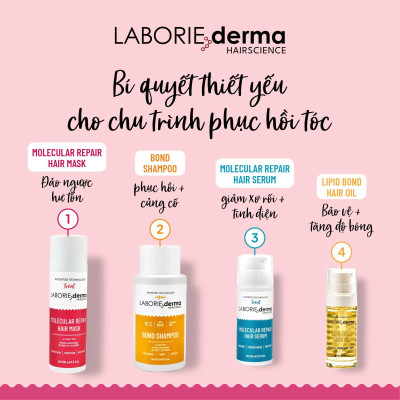 Mặt nạ phục hồi dành cho tóc hư tổn LABORIE derma Molecular Repair Hair Mask 100ml