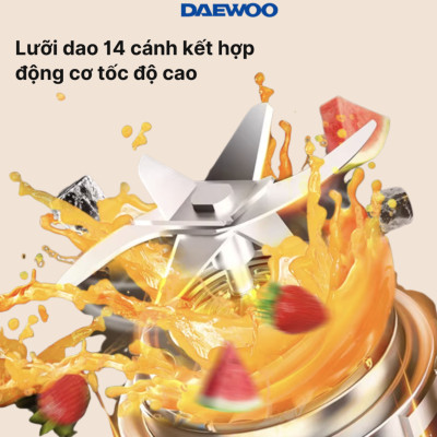 Ly Xay Cầm Tay DAEWOO DWBL-3424 (340ml) Hàng Chính Hãng