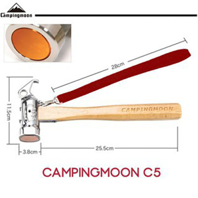Đồ cắm trại búa đóng cọc lều campingmoon campoutvn du lịch dã ngoại thép đúc xịn glamping A253