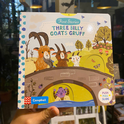 Sách - Three Billy Goats Gruff by Campbell Books | English Children