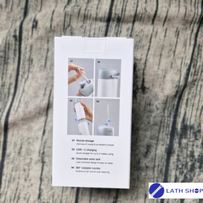 Máy Tăm Nước Không Dây LocknLock ENR116Mit- 170ML - 3 Chế Độ, 2 Đầu Tăm- Bảo Hành Chính Hãng