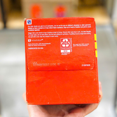 LỐC GIẤY THƠM QUẦN ÁO BOUNCE 160x2 TỜ (TOTAL 320 SHEETS) CỦA MỸ 