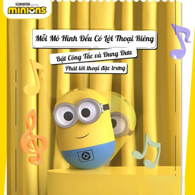 Mô Hình Lật Đật Có Âm Thanh, Giọng Nói Nhân Vật Minions - Illumination EU360112 (Mẫu Sản Phẩm Bên Trong Là Ngẫu Nhiên)