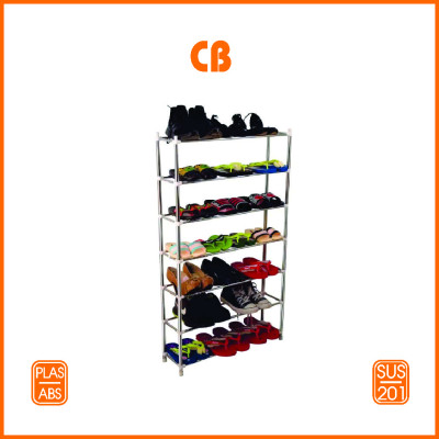[CHÍNH HÃNG] Kệ Inox để giày dép Prota Siêu bền 7 Tầng CB– Bảo hành 6 tháng – Cam kết 1 đổi 1