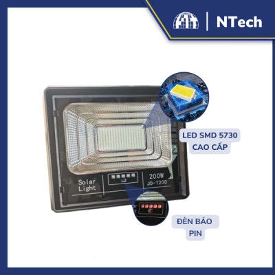 Đèn năng lượng mặt trời 200w JD-T200 Jindian